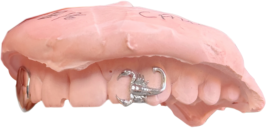 Grillz cromo Escorpión a medida - DELACRUZ GRILLZ