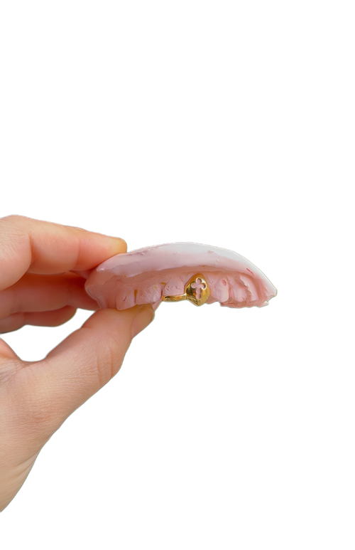 Grillz baño de oro Vicky Lopez a medida - DELACRUZ GRILLZ